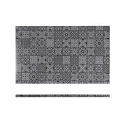 Black Marrakesh Melamine GN 1/1 Slab 53 x 32.5cm