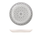 White Marrakesh Melamine Bowl 38 x 4.5cm