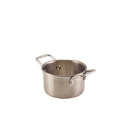 GenWare Mini Stainless Steel Casserole Dish 10 x 5.8cm