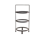 GenWare Three Tier Presentation Plate Stand 18cm