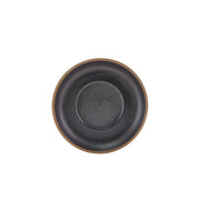 GenWare Kava Black Stoneware Saucer 16cm