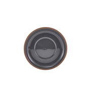 GenWare Kava Dark Grey Stoneware Saucer 16cm