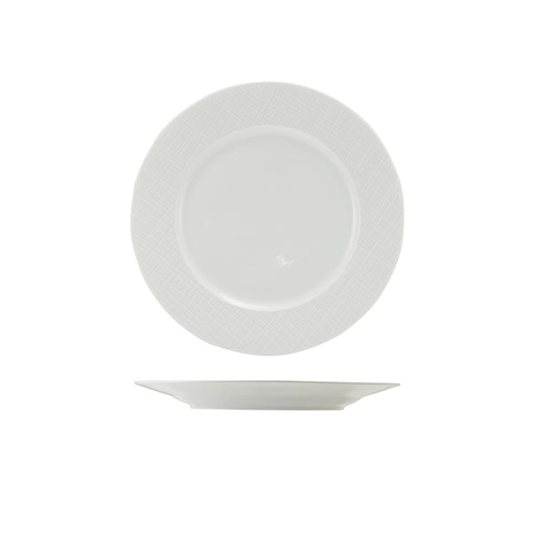 Incise Porcelain Lavara Winged Plate 23cm
