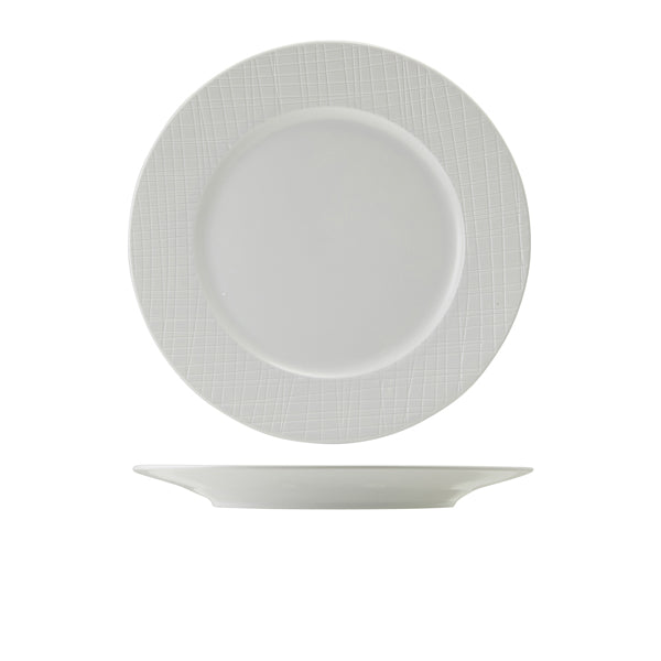 Incise Porcelain Lavara Winged Plate 27cm