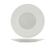 Incise Porcelain Lucine Winged Plate 28.5cm