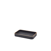 GenWare Black Wood Veneer Tray 23 x 13.8cm