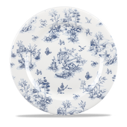 Vintage Prints Toile Prague Profile Plate 12"