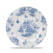 Vintage Prints Toile Prague Profile Plate 8"