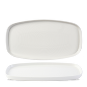 Chefs Plates White Walled Oblong Plate 30 X 15.4cm