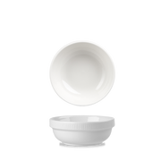 Bamboo White Porcelain Stacking Bowl 10oz
