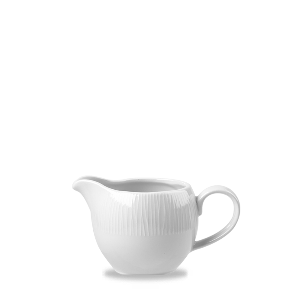 Bamboo White Porcelain Jug 8oz