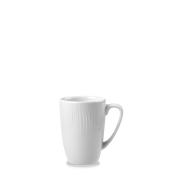 Bamboo White Porcelain Mug 12oz