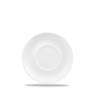 Bamboo White Porcelain Bowl Stand 6"