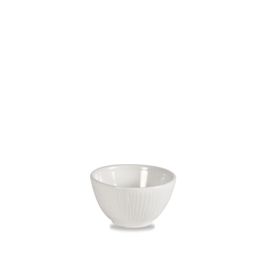 Bamboo White Porcelain Dip Pot 4oz