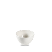 Bamboo White Porcelain Deep Bowl 8oz