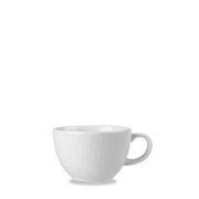 Bamboo White Porcelain Teacup 12oz