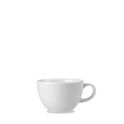 Bamboo White Porcelain Teacup 8oz