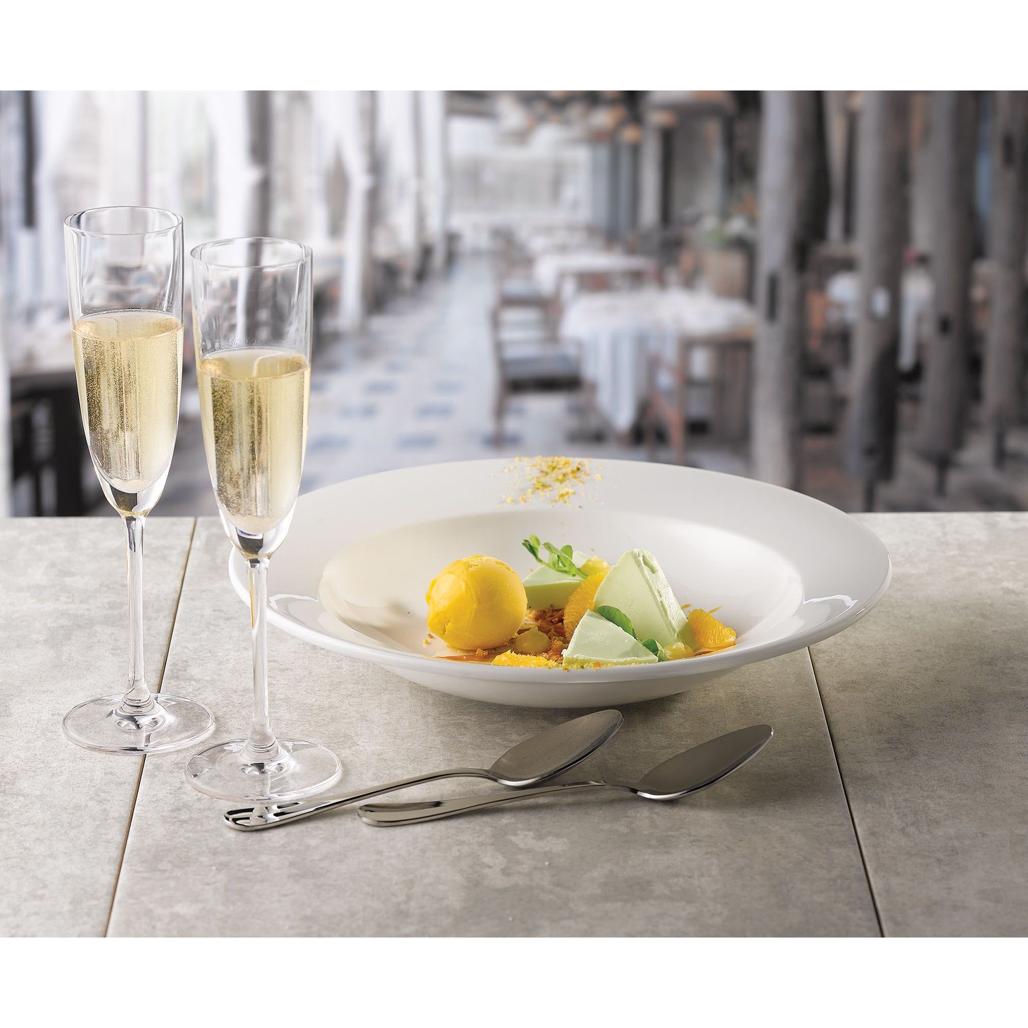 Churchill Alchemy White Bowl 19.5 CM