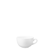 Vellum White Porcelain Cappuccino Cup 8oz – Elegance in Every Sip