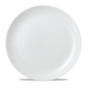 Vellum White Porcelain Evolve Coupe Plate 11.25" - Churchill Super Vitrified Quality