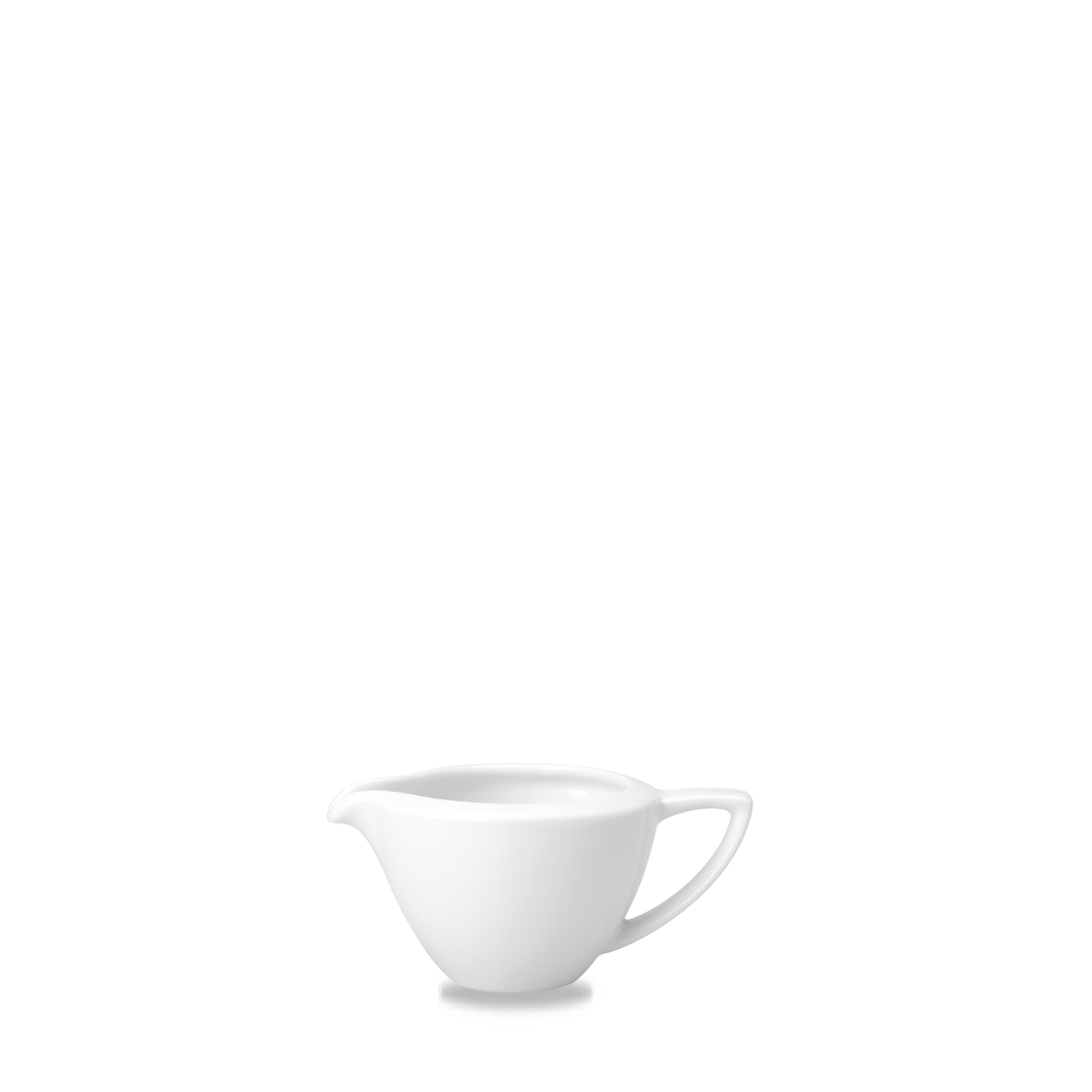 White Ultimo Jug 2.5oz - Ideal for Coffee Enthusiasts