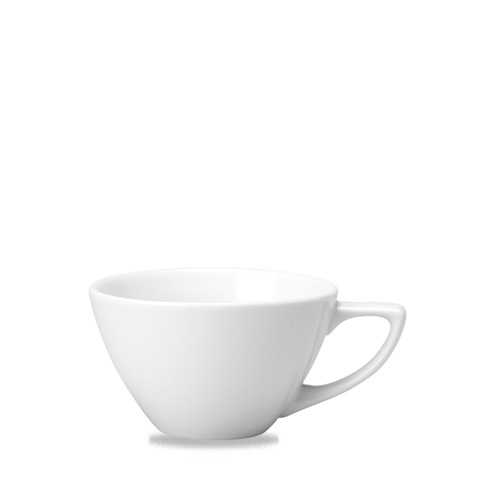 White Ultimo Cafe Au Lait Cup 14oz - Perfect Coffee Companion