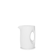White Holloware Bit On The Side Jug 12oz - Elegant Beverage Serving Solution