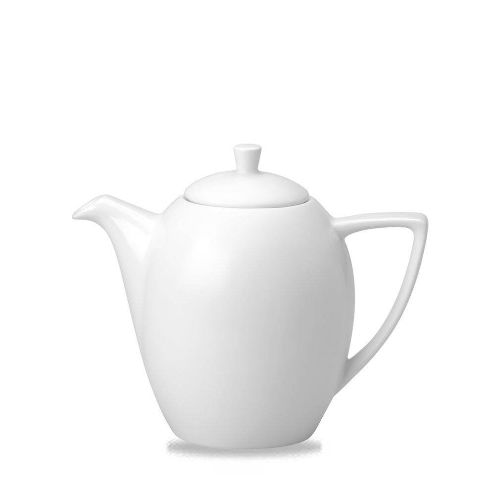 White Ultimo Beverage Pot 30oz - Perfect for Coffee Lovers