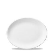 White Porcelain Oval Plate 11" – Churchill Super Vitrified