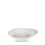 Bit On The Side Porcelain White Round Dish 18.5 X 16.8cm