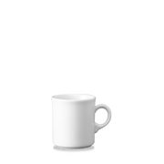 White Holloware Nova Mug 10oz - Elegant Drinkware Solution