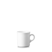 White Holloware Nova Mug 8oz - Elegant Beverage Experience