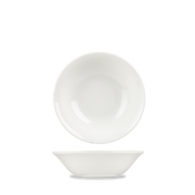 White Porcelain Nova Oatmeal Bowl 6"