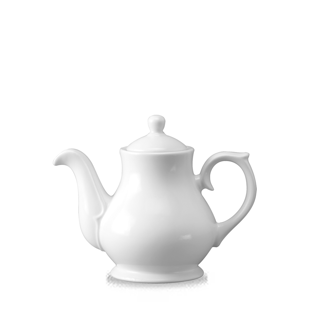 White Holloware Sandringham Beverage Pot - 2 Cup 15oz