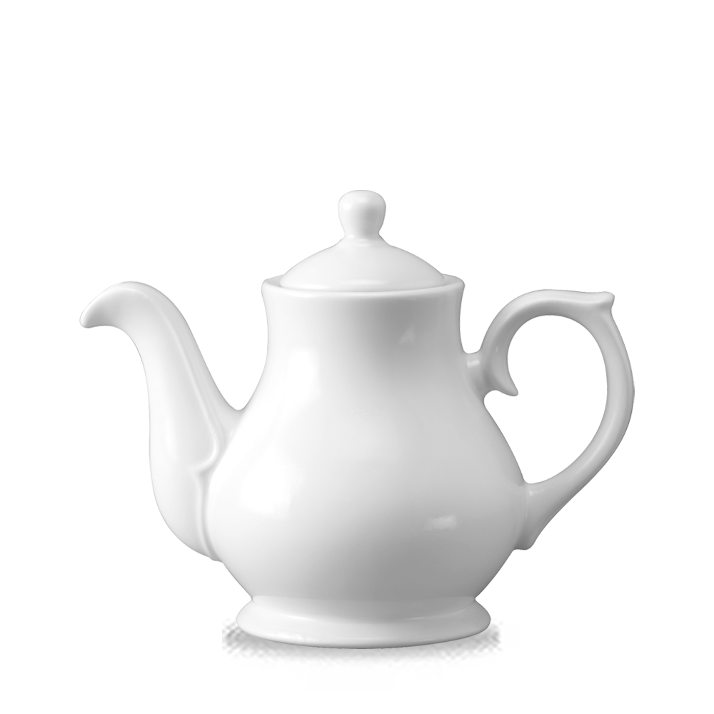 White Holloware Sandringham Beverage Pot 4 Cup 30oz