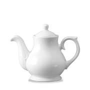 White Holloware Sandringham Beverage Pot 4 Cup 30oz