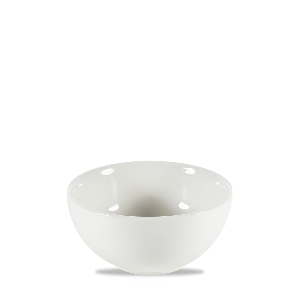 Bit On The Side Porcelain White Soup Bowl 16oz