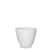 Bit On The Side Porcelain White Ripple Chip Mug 10oz