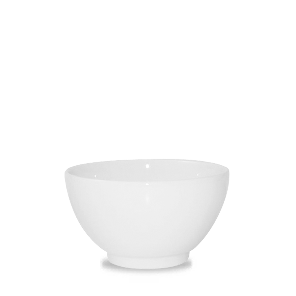 Bit On The Side Porcelain White Spark Bowl 19oz