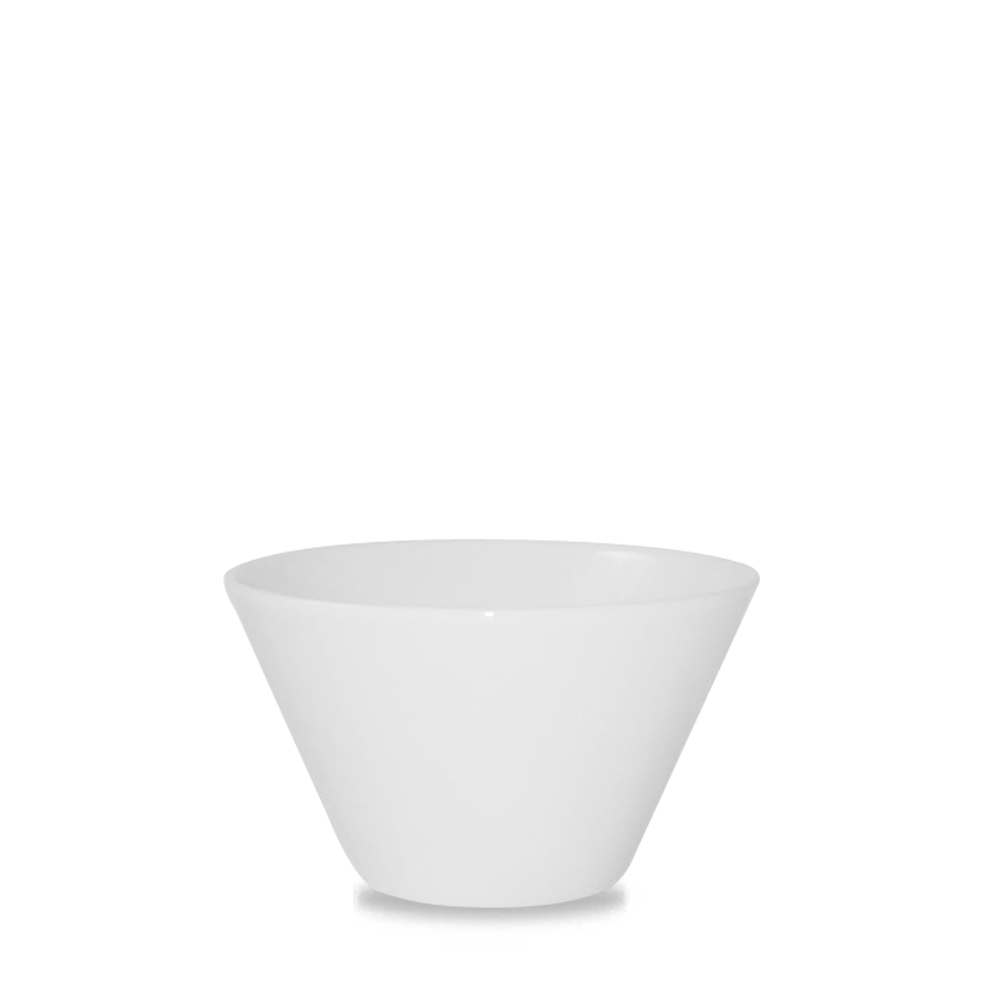 Bit On The Side Porcelain White Zest Bowl 17.5oz