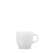 Bit On The Side Porcelain White Bubble Cup 12oz