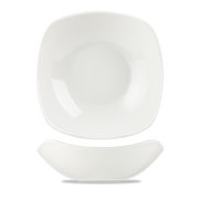 Churchill White X Squared Bowl 9.25" - Contemporary Dining Essential