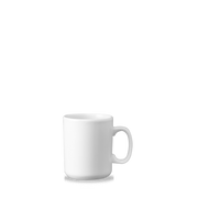 White Holloware Windsor Mug 10oz - Elegant Beverage Service