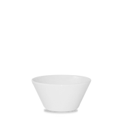 Bit On The Side Porcelain White Zest Snack Bowl 10oz