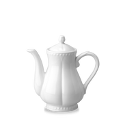 Buckingham White Porcelain Coffee Pot 1Pt