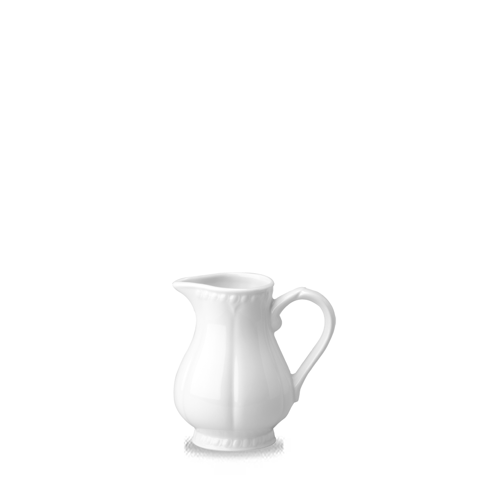 Buckingham White Porcelain Jug 0.25Pt