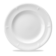 Buckingham White Porcelain Plate 11"