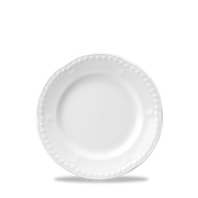 Buckingham White Porcelain Plate 6.5"