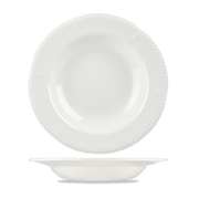 Buckingham White Porcelain Pasta Bowl 11"