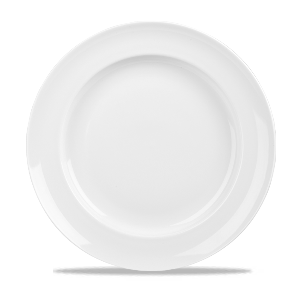Art De Cuisine Future Care White Footed Dinner Plate 10"
